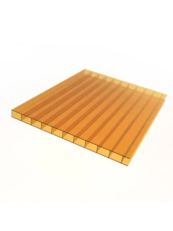 Zellstrukturierter Polycarbonat UNAPLAST (bronze)