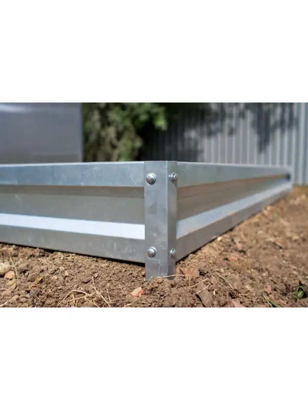 Hochbeet für Gewächshäuser (Breite 1 Meter)