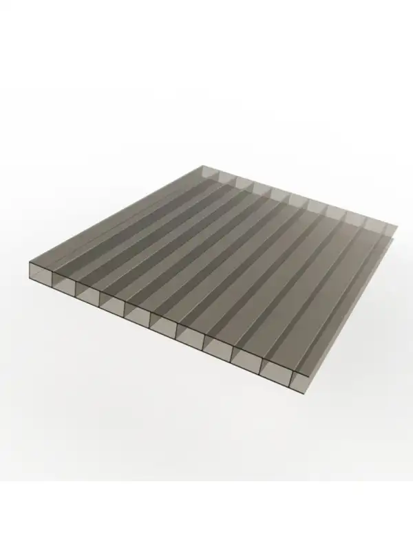 Zellstrukturierter Polycarbonat UNAPLAST (grau)