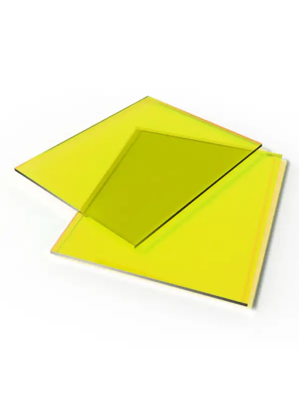 Vollpolycarbonat (gelb)