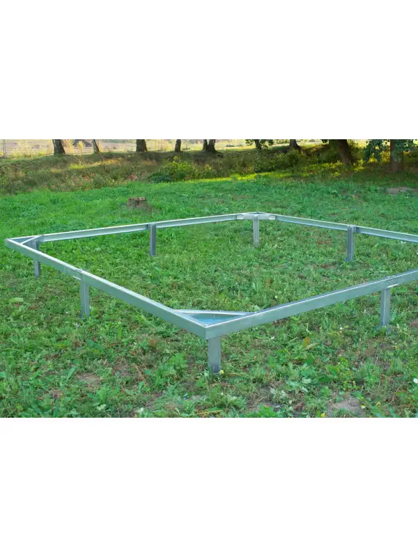 Fundamentrahmen für Gartengewächshäuser